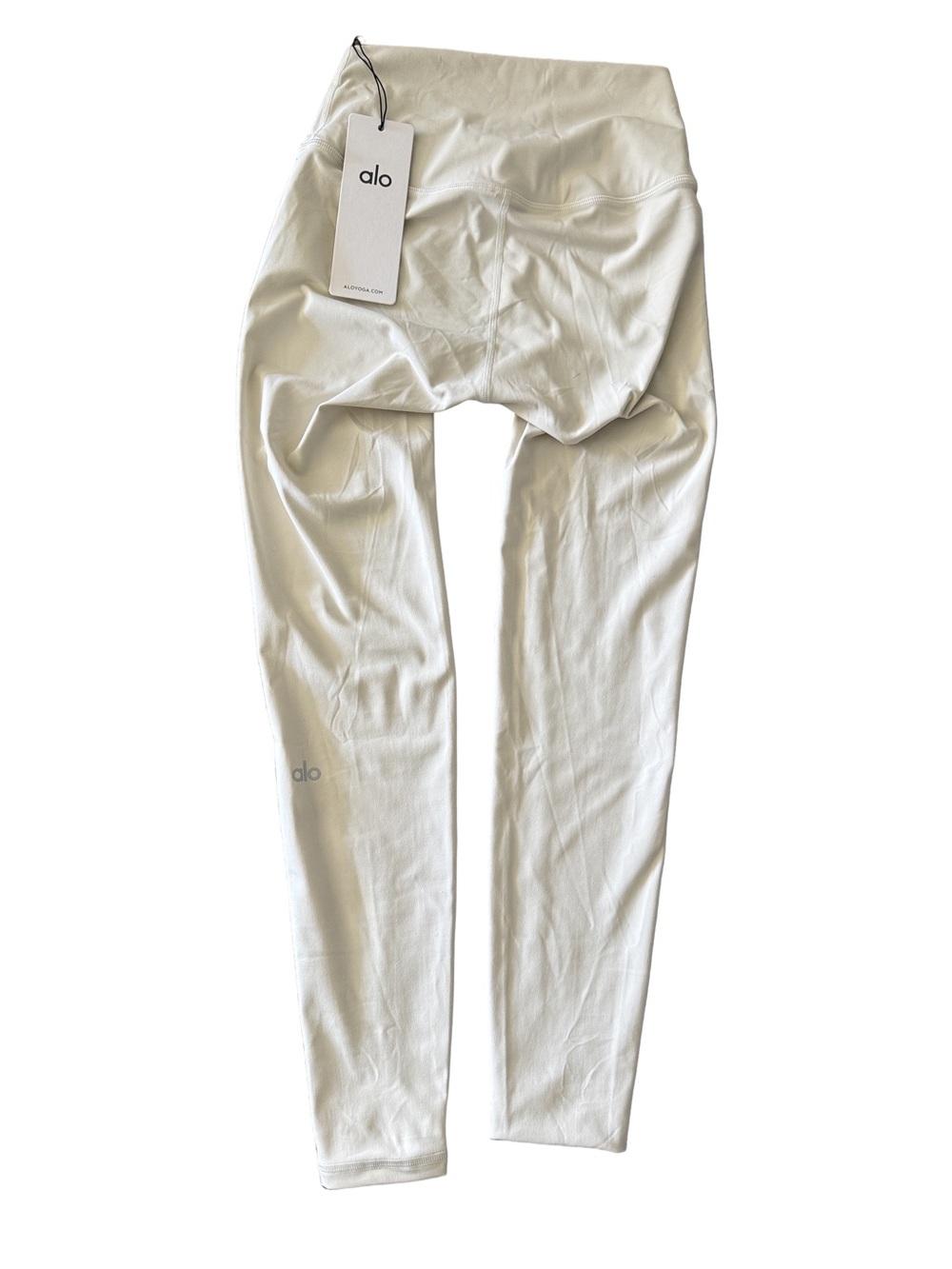 ALO Yoga Neutral Cream Active Leggings - Picture 2 of 3